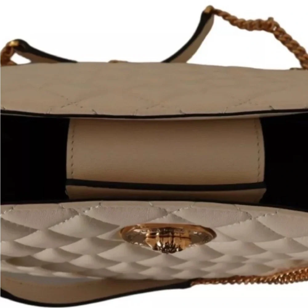 Versace Medusa Lambskin Quilted Tote with Gold Chain - Picture 3 of 12